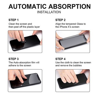 MIẾNG DÁN CƯỜNG LỰC IPHONE X - XS 5D FULL
