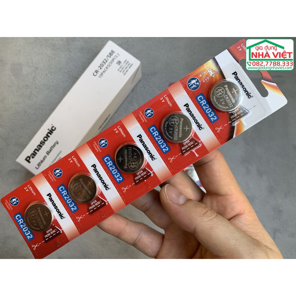 Pin cúc áo Panasonic Lithium CR2032