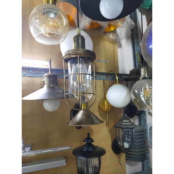 Đèn thả chao thủy tinh