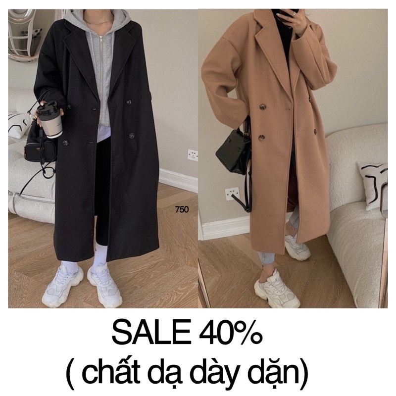 ÁO DẠ DÁNG DÀI
