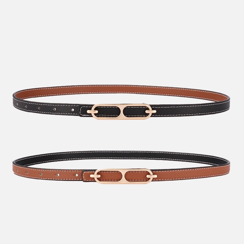Thắt Lưng Mỏng Hai Màu Thời Trang Dành Cho Nữ