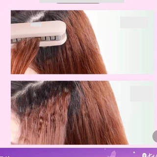 Máy dập xù tóc máy dập phồng tóc chân vuông không làm gãy tóc phủ gốm bảo vệ tóc pk_giatot