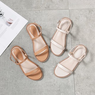 (FREESHIP)Dép sandal nữ đế thấp quai hậu đi học đẹp phong cách hàn quốc hot trend 2021-Z901