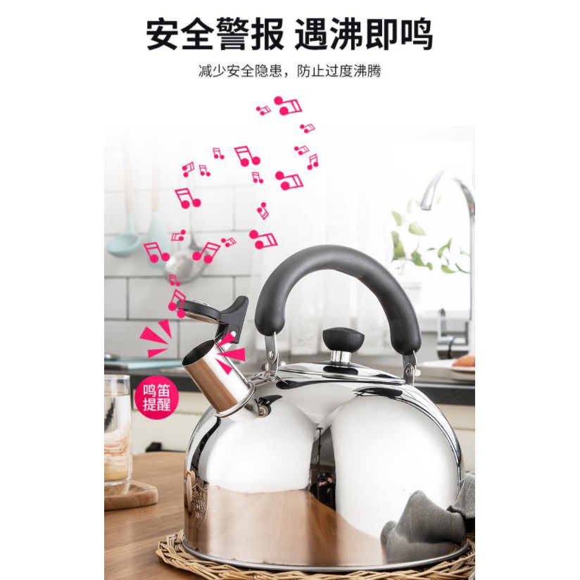 Ấm Đun Nước Inox 304 5.9 Cỡ Lớn Tiện Dụng | BigBuy360 - bigbuy360.vn