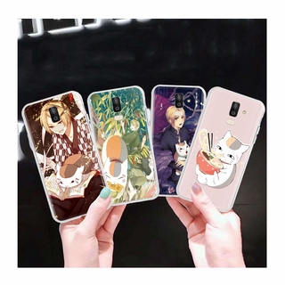 Ốp Lưng Trong Suốt In Hình Natsume Yuujinchou Cho Samsung Galaxy J6 J8 J7 Pro Prime Duo Plus 2018