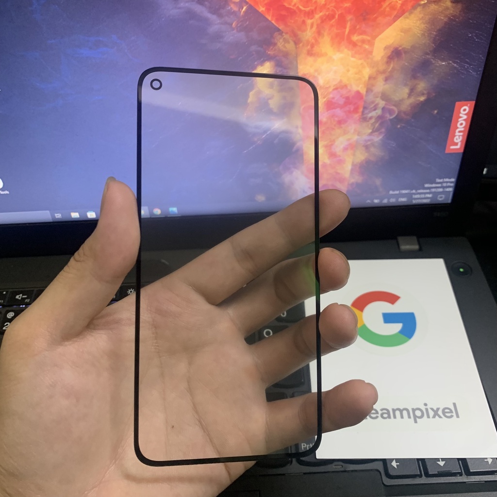 Mặt Kính Màn Hình Google Pixel 5 5a Liền Keo OCA Dành Cho Kỹ Thuật Viên Ép Kính