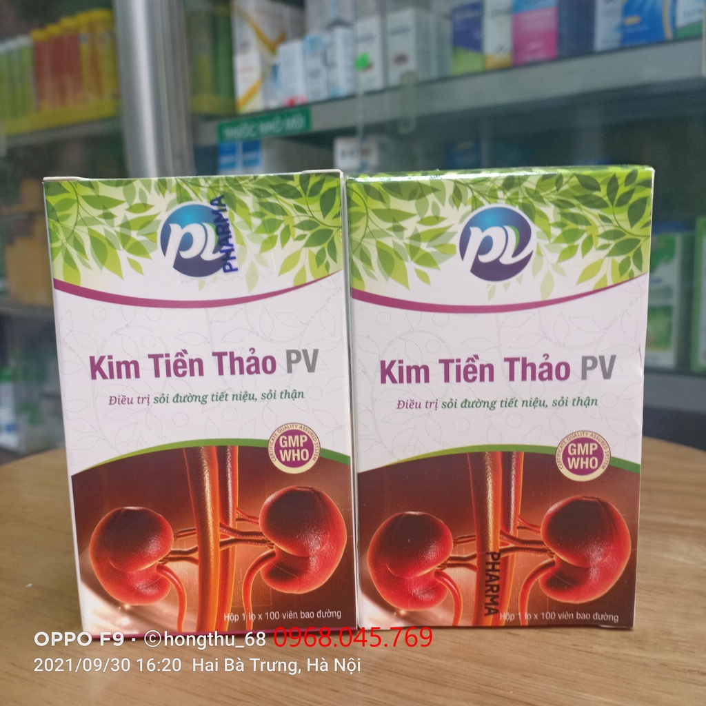 Kim Tiền Thảo PV lọ 100 viên