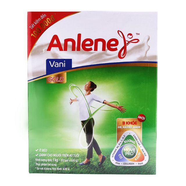 Sữa bột Anlene