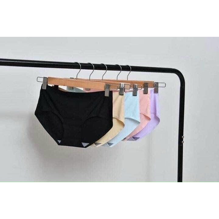 Sét 5 quần lót lụa ép lạnh không đường may hàng xuất Nhật