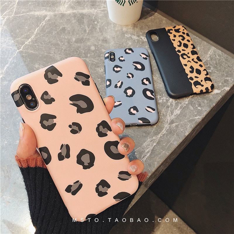 ốp lưng bảo vệ điện thoại in hình chú báo hồng đáng yêu cho iphone7/6s plus/x | BigBuy360 - bigbuy360.vn