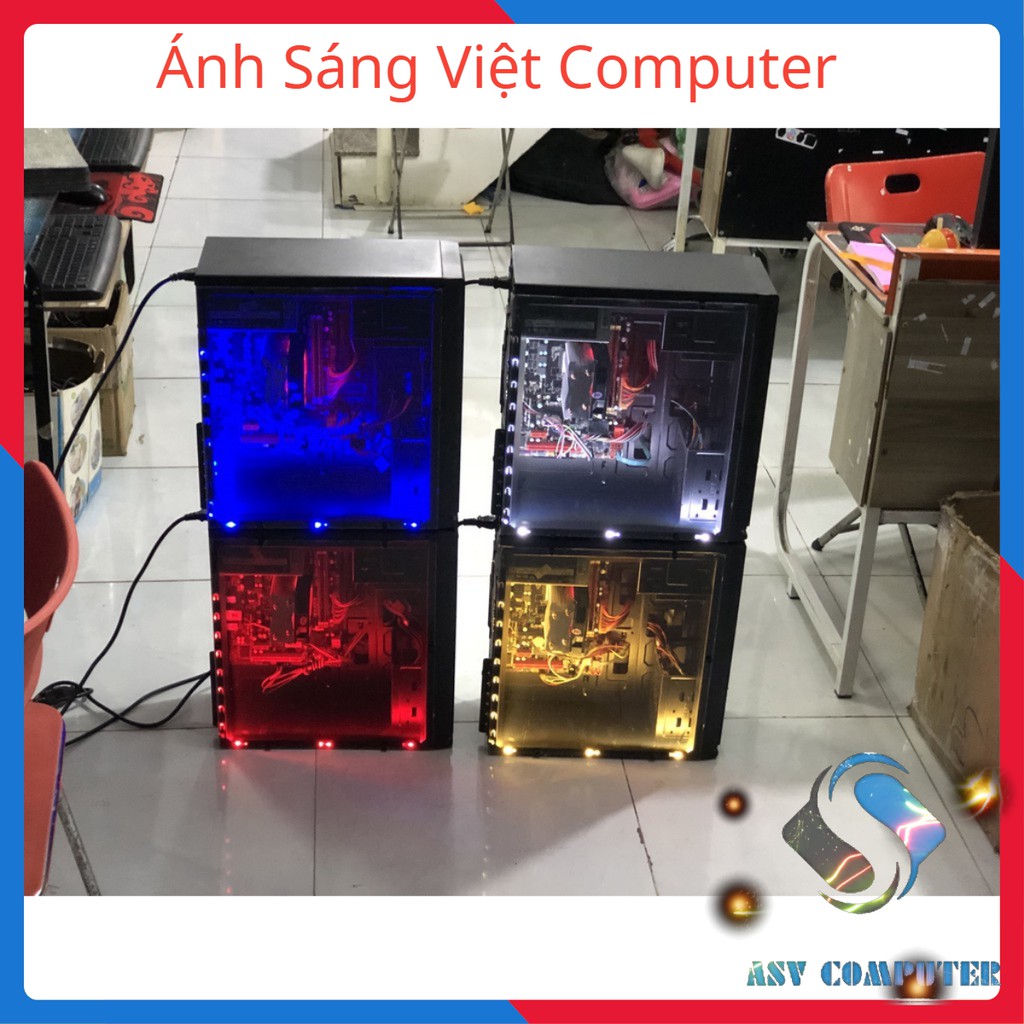 (HOT SALE) Thùng máy CPU game, văn phòng LED A6 5400K, Ram 8GB, VGA HD7540D