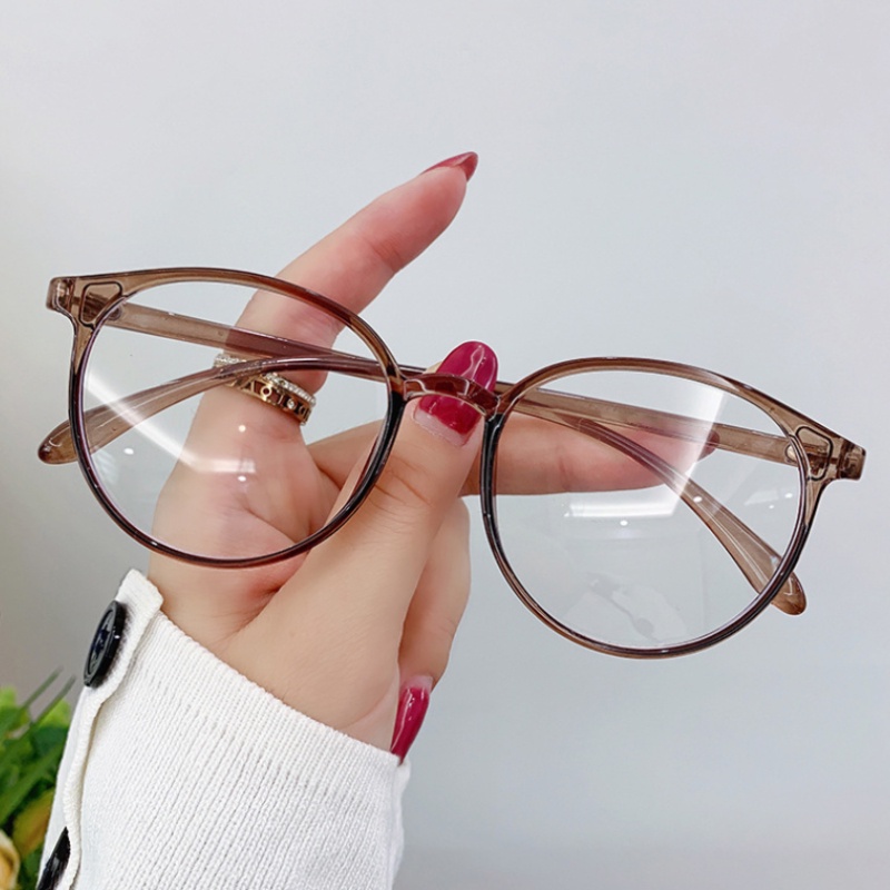 (KIQI-FASHION) COD Mắt Kính Chống Bức Xạ Phong Cách Hàn Quốc Thời Trang Cho Nữ