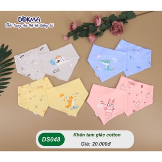 Khăn/Yếm tam giác cotton/Modal Dokma