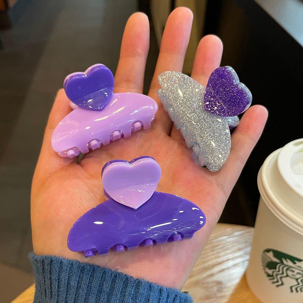 JARRED Kẹp Tóc Hình Trái Tim Thời Trang Hàn Quốc