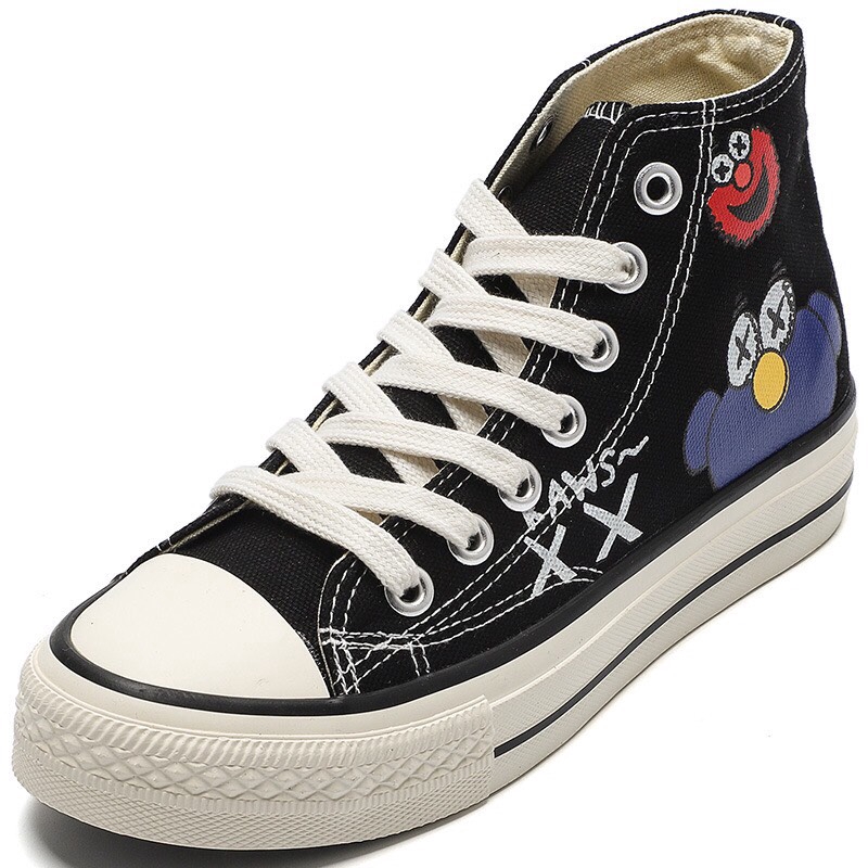 ] Giày thể thao cao cổ in hình ngộ nghĩnh mã 719 | BigBuy360 - bigbuy360.vn