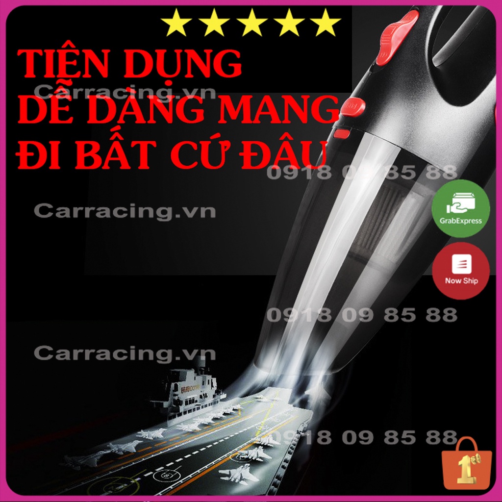 Máy Hút Bụi CARRACING Máy Hút Bụi Cầm Tay Không Dây và Có Dây Cho Ô Tô và Gia Đình - Phụ kiện nội thất  Xe Hơi nhà cửa | BigBuy360 - bigbuy360.vn