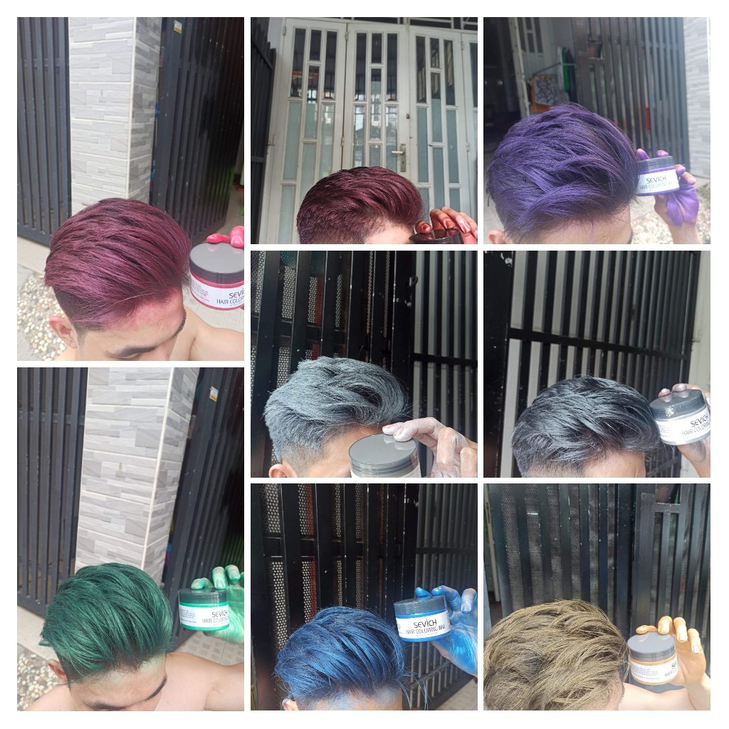 [Ảnh thật] Sáp nhuộm màu tóc tạm thời Sevich