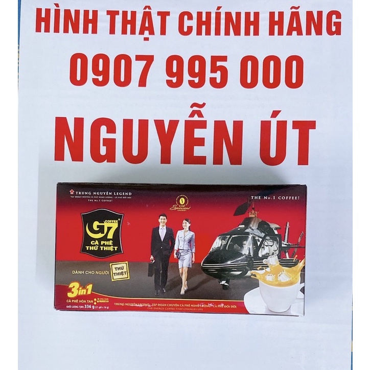 cafe sữa g7 hộp 21 gói x 16g