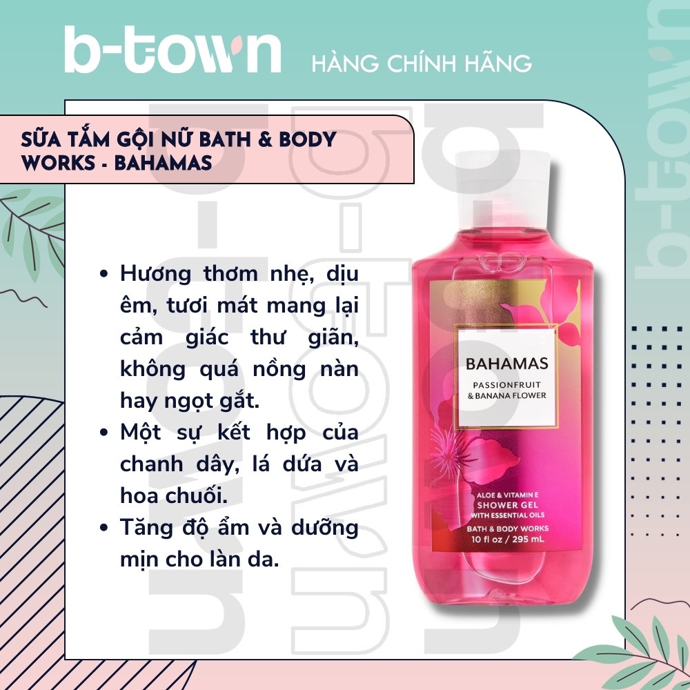 Sữa Tắm Nữ Bath & Body Works 295ml - BAHAMAS PASSIONFRUIT