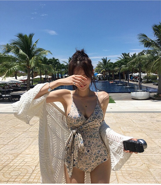 Bikini Liền Thân Thắt Nơ Hàng Loại 1 | BigBuy360 - bigbuy360.vn