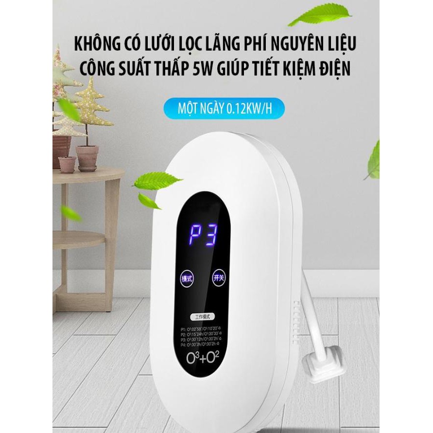 [Hàng hot] Máy Khử Mùi Lọc Không Khí Bằng Ozone Và Ion Âm - HanruiOffical