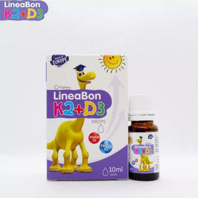 ❤️CHÍNH HÃNG❤️Vitamin LineaBon K2D3 Tăng Trưởng Chiều Cao Tăng Cường Hấp Thụ Canxi Tối Đa Cho Bé
