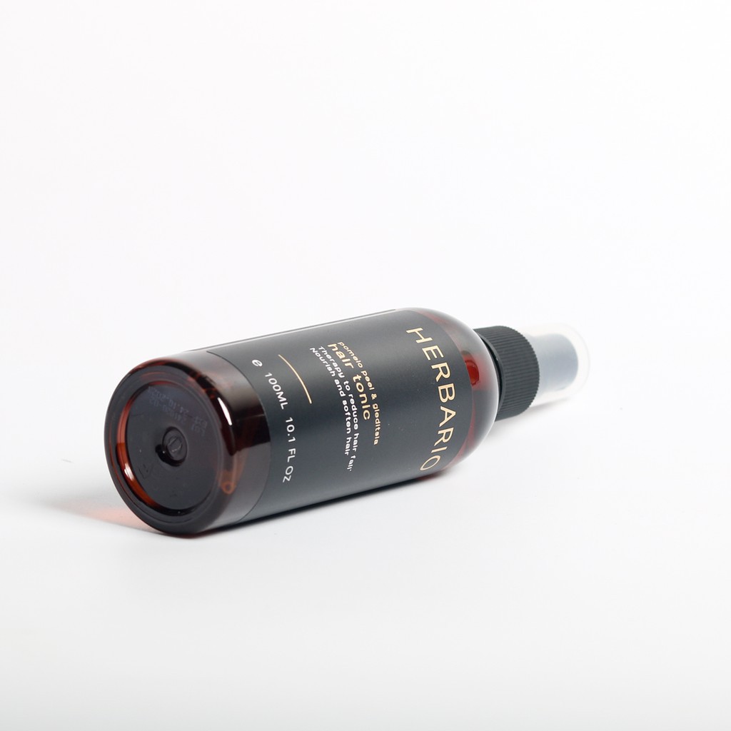 Tinh dầu dưỡng tóc vỏ bưởi và bồ kết Herbario 100ml giảm rụng tóc, khích mọc tóc nhanh | BigBuy360 - bigbuy360.vn