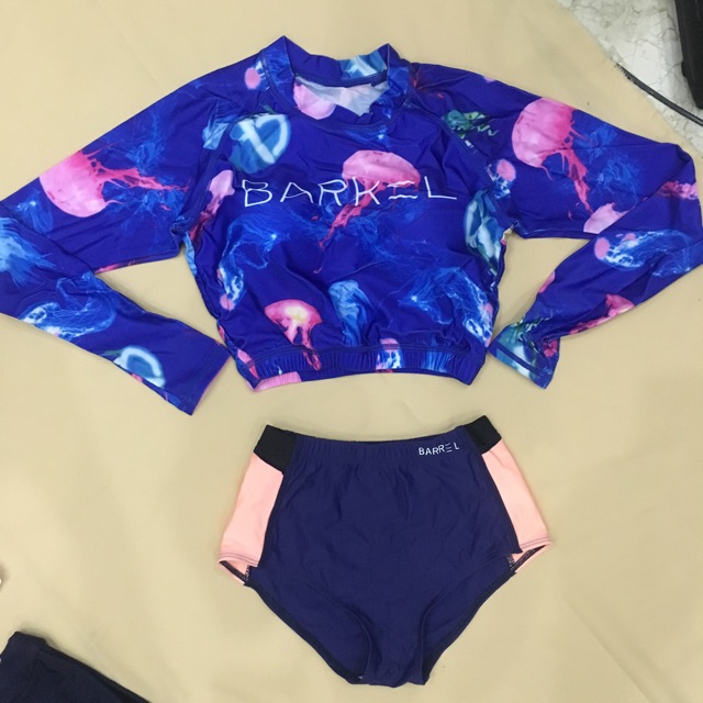 CÓ SẴN SLL Bikini đi biển dài tay Hàn Quốc- Ảnh thật cuối