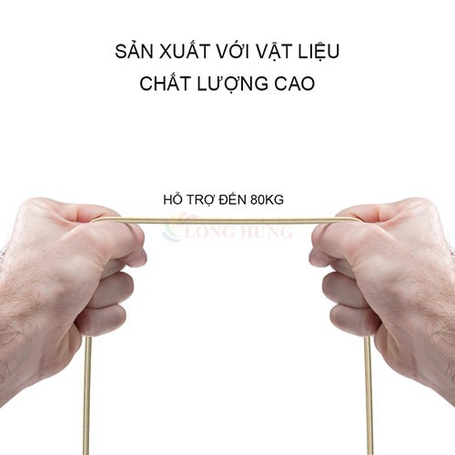Cáp Micro USB Bagi dây dù 1m MS100/2m MS200 - Hàng chính hãng - Cổng MicroUSB tiện dụng Dòng điện ổn định