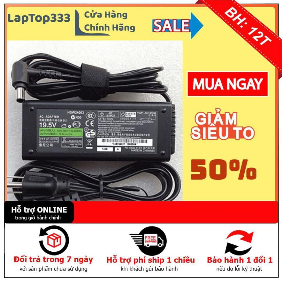 [BH12TH] Sạc laptop Sony 19V-4,7A ZIN