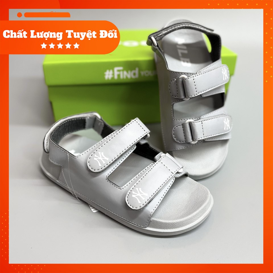 SM - Sandal bánh mì MLB logo NY - sauvuive