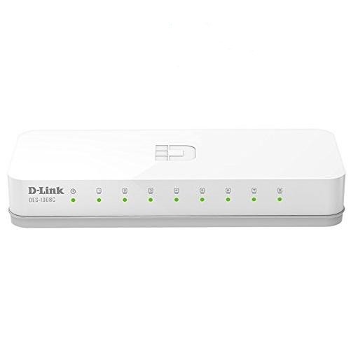 Bộ chia mạng D-link switch 8 port 10/100M RJ45 DES1008C - HÀNG CHÍNH HÃNG