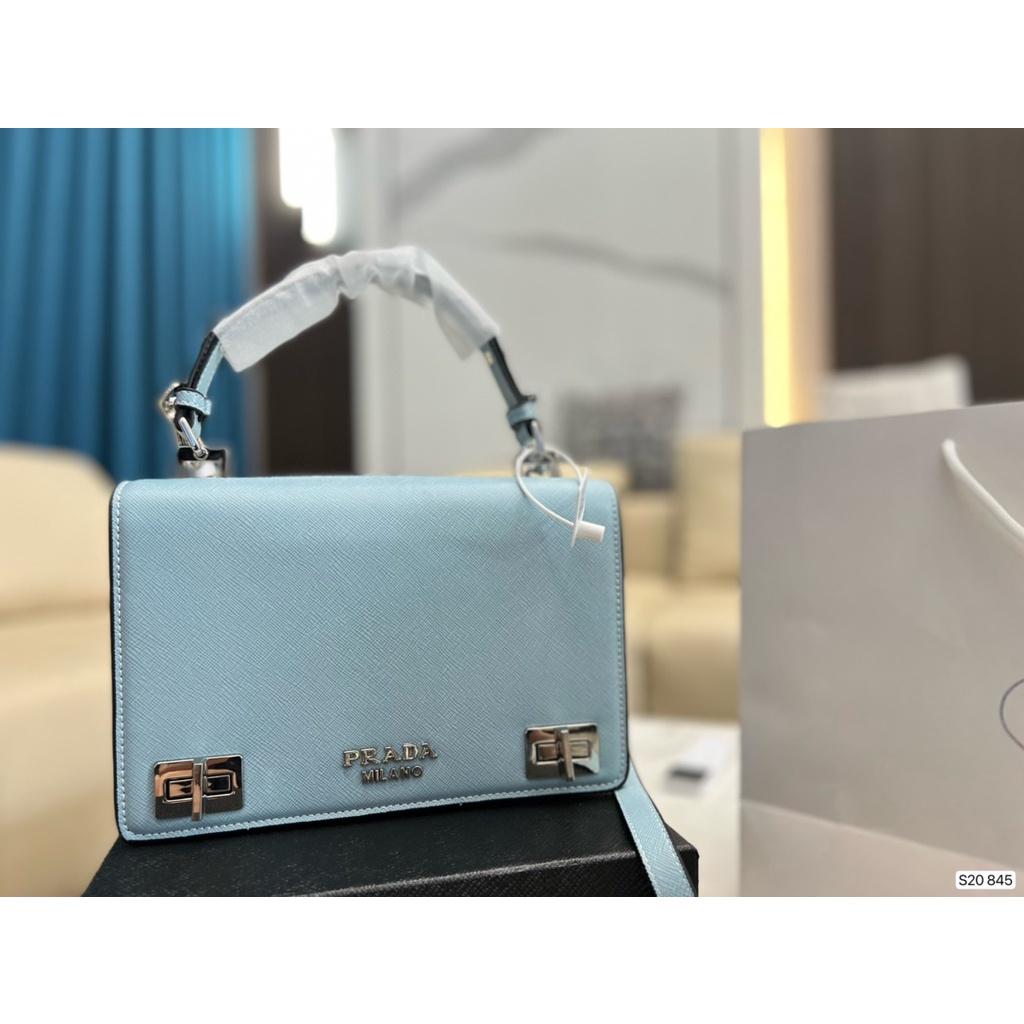 Túi Đeo Vai / Xách Tay / Xách Tay / Đeo Chéo mini Có Khóa Kéo Phong Cách Thể Thao Thời Trang Thường Ngày Prada Cho Nữ
