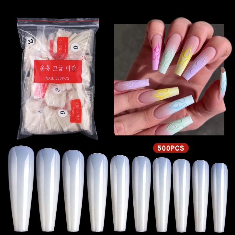 Bộ Móng Tay Giả Bằng Acrylic Acrylic Che Phủ Toàn Diện