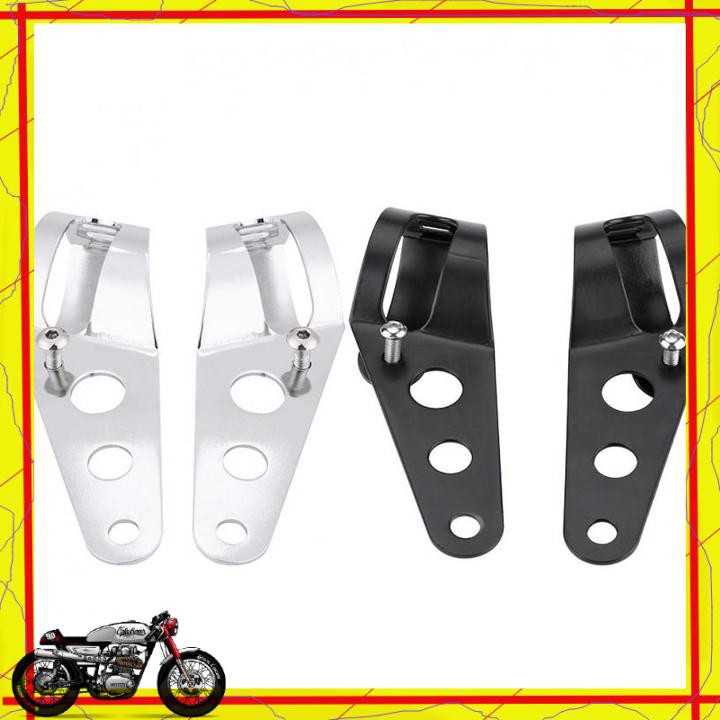 ĐÈN PHA XE MÁY CAFE RACER - GÁO ĐÈN PHA GN125  TRACKER SHOP