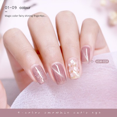 Sơn gel AS bền màu cực kì mướt 15ML (dành cho tiệm nail chuyên nghiệp) - ASM