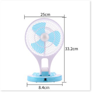 Quạt Mini Fan tích điện 2 trong 1 Model HT- 5580