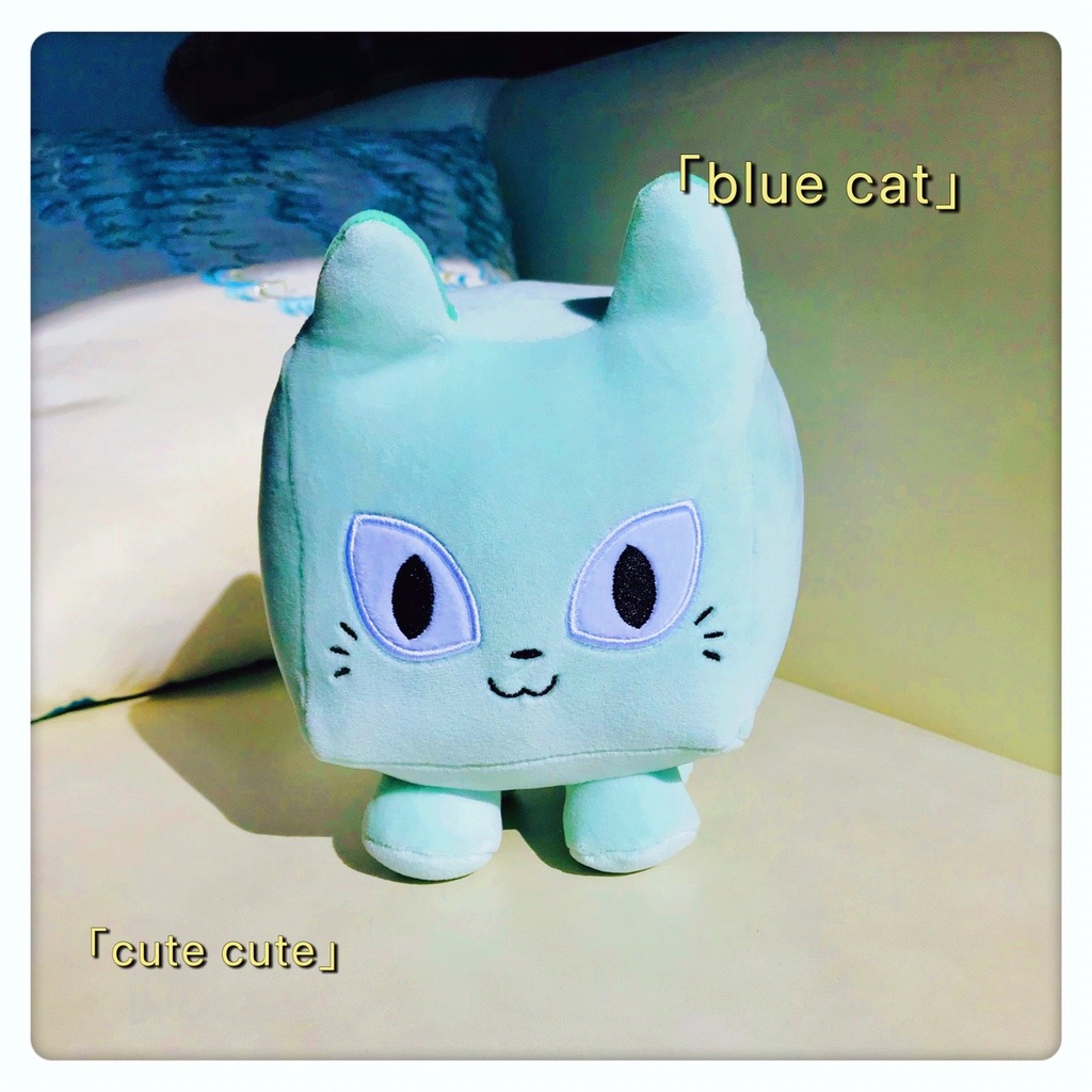 Đồ chơi nhồi bông Hình Chú Mèo Roblox 15Cm Dễ Thương Cho Mèo Cưng