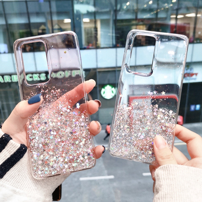 Ốp điện thoại kim tuyến nước cho Samsung Galaxy Note 20 Ultra Note 10+ S10 Note 10 Lite S20 Ultra S20 Plus