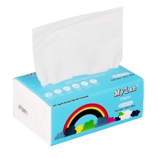 Giấy ăn cầu vồng mylan 3 lớp
