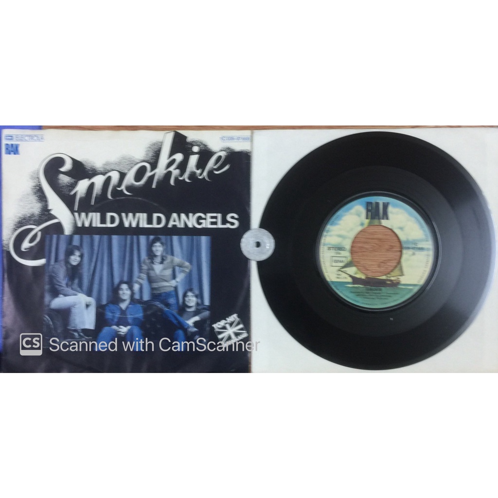 stereomate - Đĩa than - Single Vinyl - 7 inch 45RPM: Smokie - Wild Wild Angels