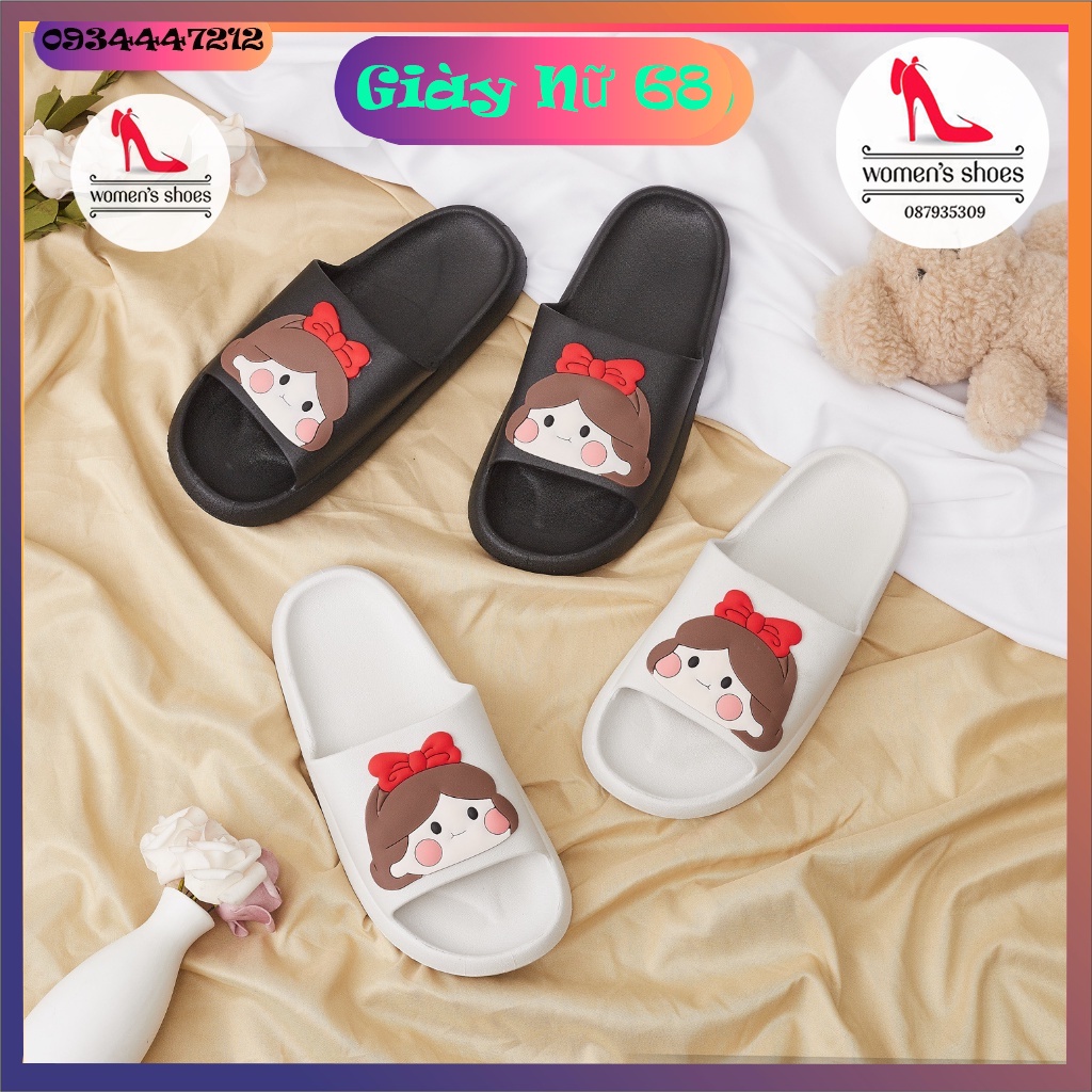 Dép Bánh Mỳ Nữ Cô Gái Cao Cấp Hót Hít