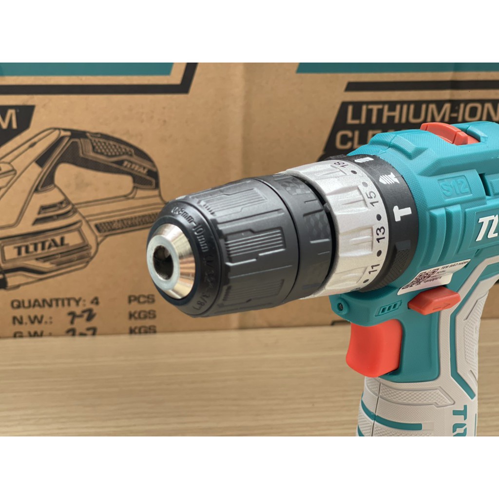 Máy khoan búa dùng pin Total 12V TIDLI1232