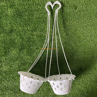 Chậu treo tai bèo 18x9cm trồng cây, hoa kiểng