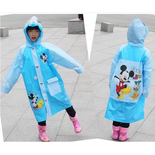 Áo mưa trẻ em Disney cao cấp