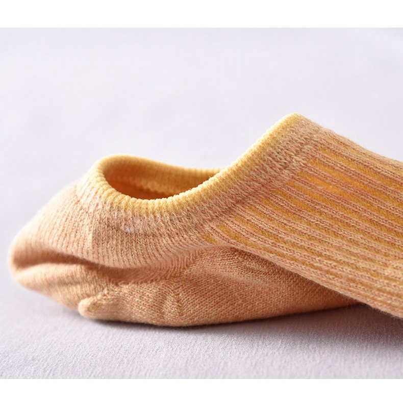 Vớ Cổ Thuyền Silicone Chống Trượt Màu Trắng Thời Trang Mùa Hè Cho Nữ