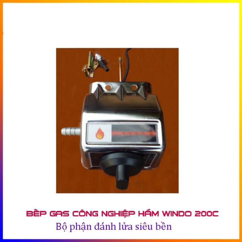 Bếp gas công nghiệp WINDO-200C  Bếp gas công nghiệp hầm WINDO