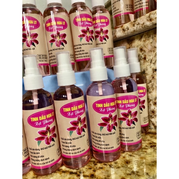 Sịt thơm phòng hương hoa ly siêu thơm 100 ml
