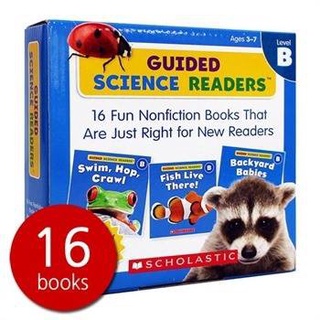 [Freeship]Bộ Nhập - Tặng MP3 - SCHOLASTIC GUIDED SCIENCE READERS ABCDEF (5 Level)