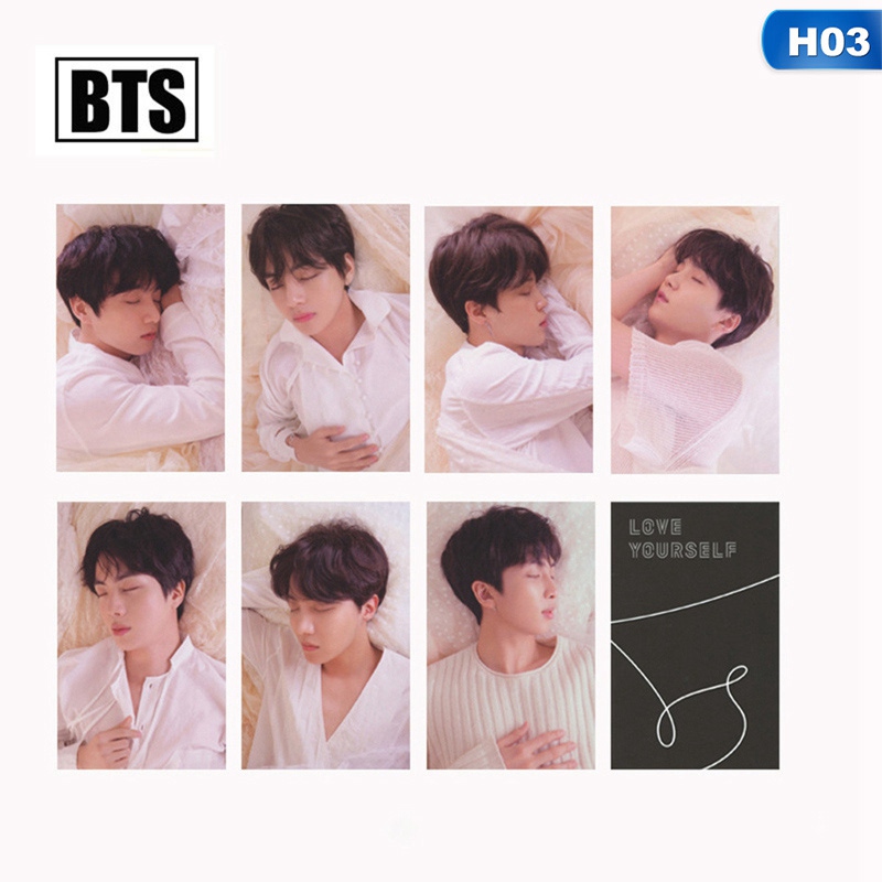 Bộ Hình Thẻ Lomo Nhóm Nhạc Kpop Bts